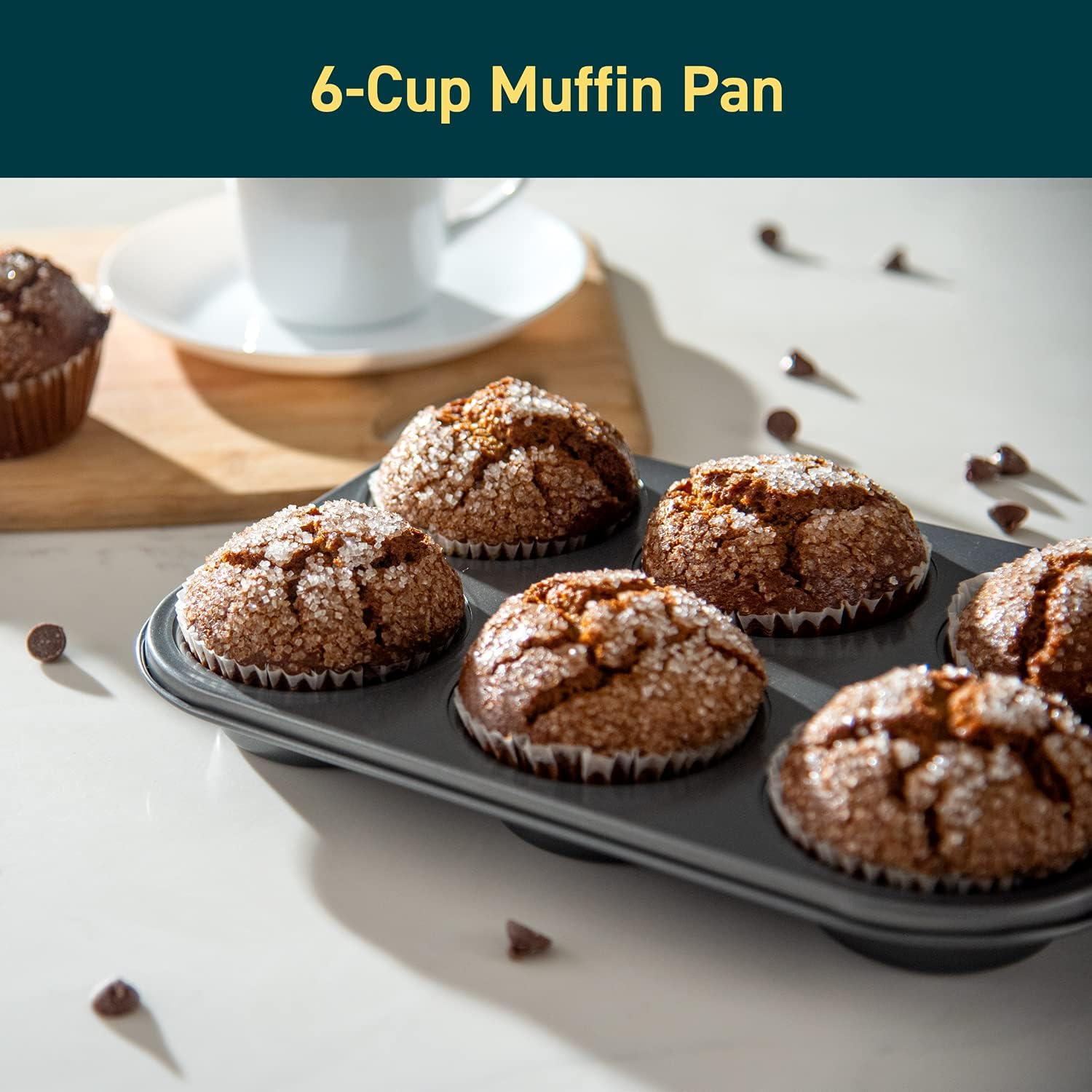 Muffins baked in COSORI Muffin Pan