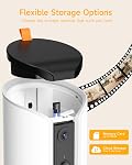 ARENTI 360° View 2K Pet Treat Camera for Dog/Cat – WiFi Smart Pet Camera with Treat Dispenser, Night Vision, Two-Way Audio, Motion Detection, App Control