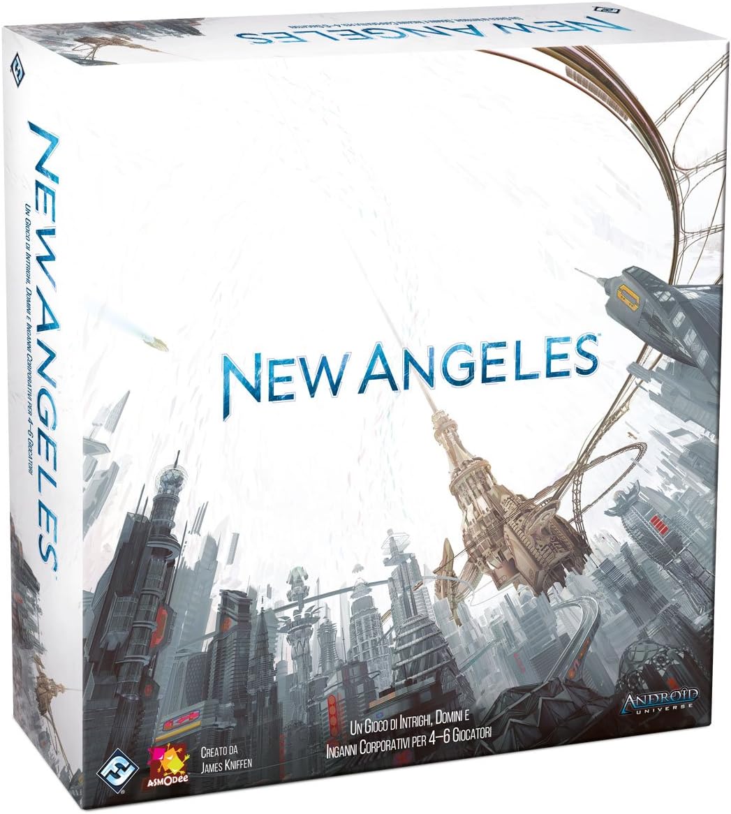 Asmodee- Android New Angeles Italian Edition, 8455