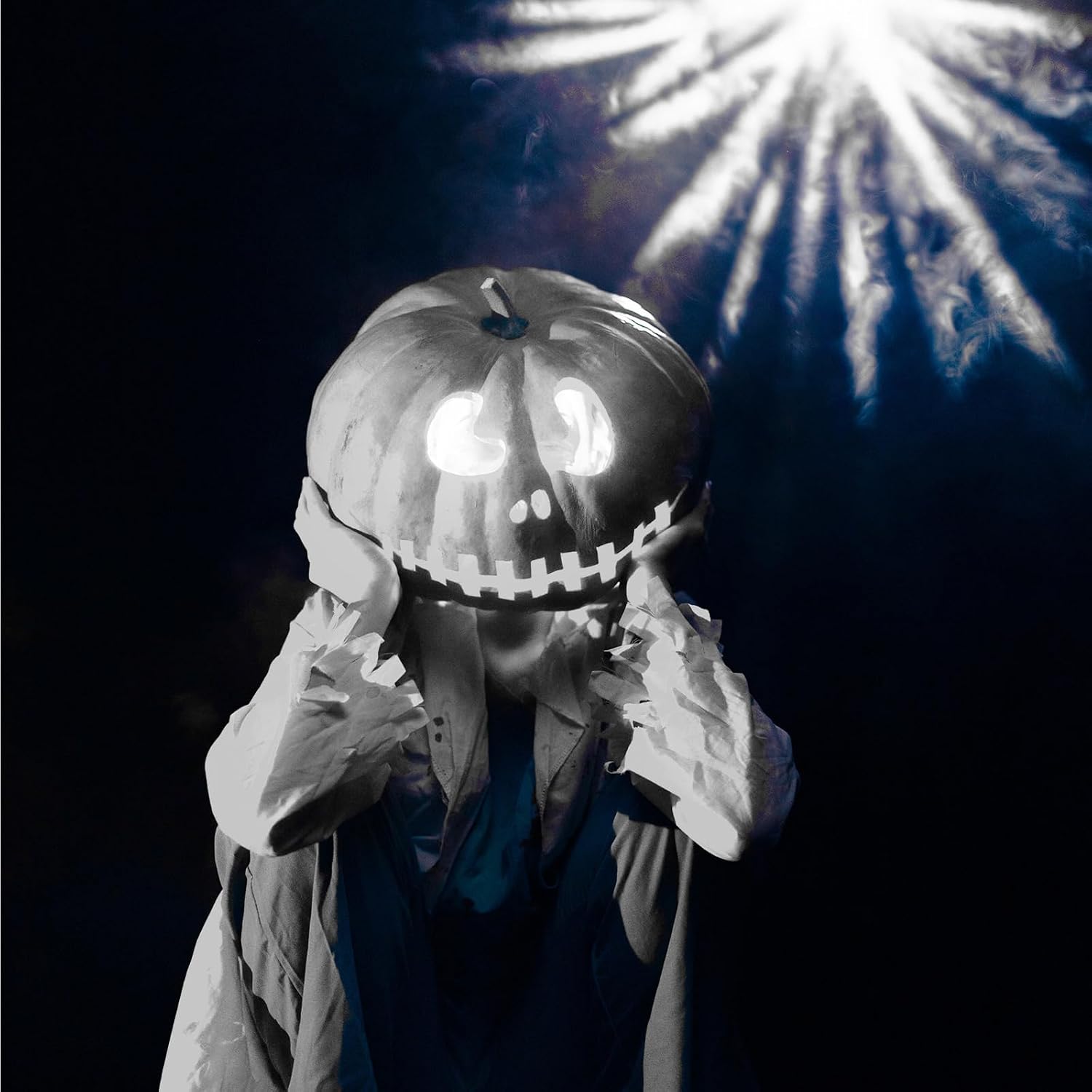 12 Pcs Halloween LED Glowing Light up Eyes for Mask Skeleton, Multicolor image 2