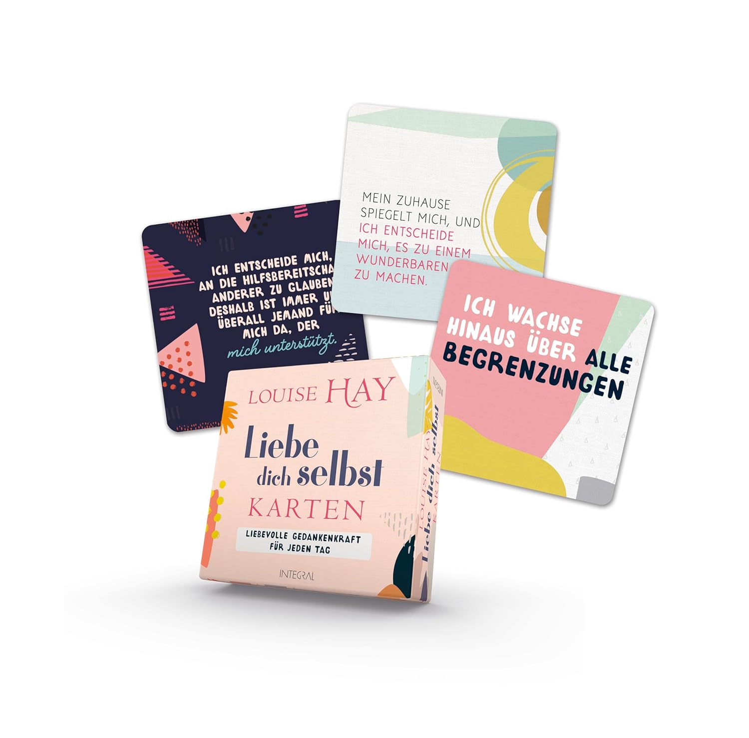Mindset zu mehr Selbstbewusstsein: 7 Schritte, die wirklich alltagstauglich sind Liebe dich selbst Karten von Louise Hay