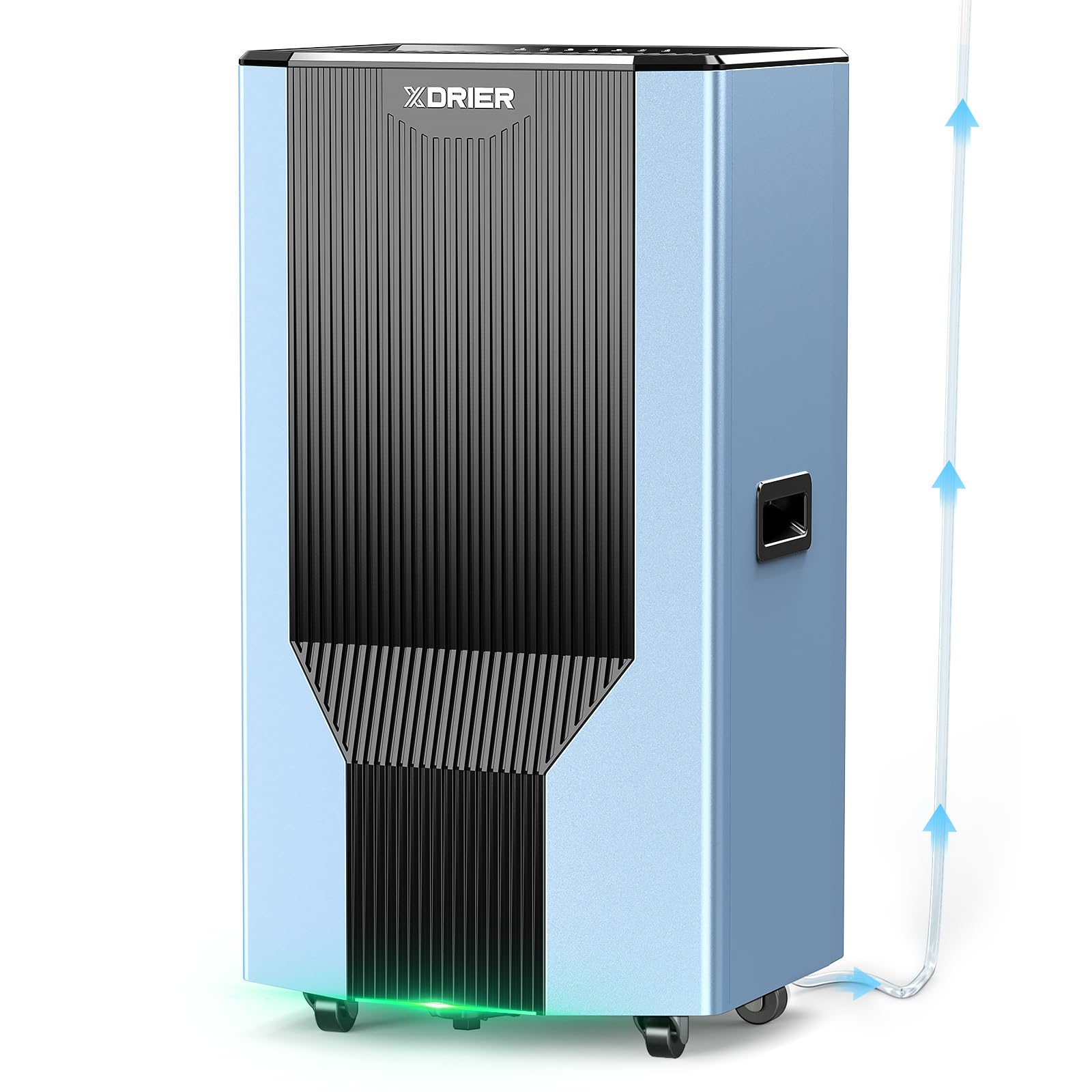 120 Pints Energy Star Dehumidifier with Pump, Commercial Grade Dehumidifier for Home, Bedroom, Basement, Warehouse, Industrial with Drain Hose & Tank, Smart Humidity Control, Auto Defrost