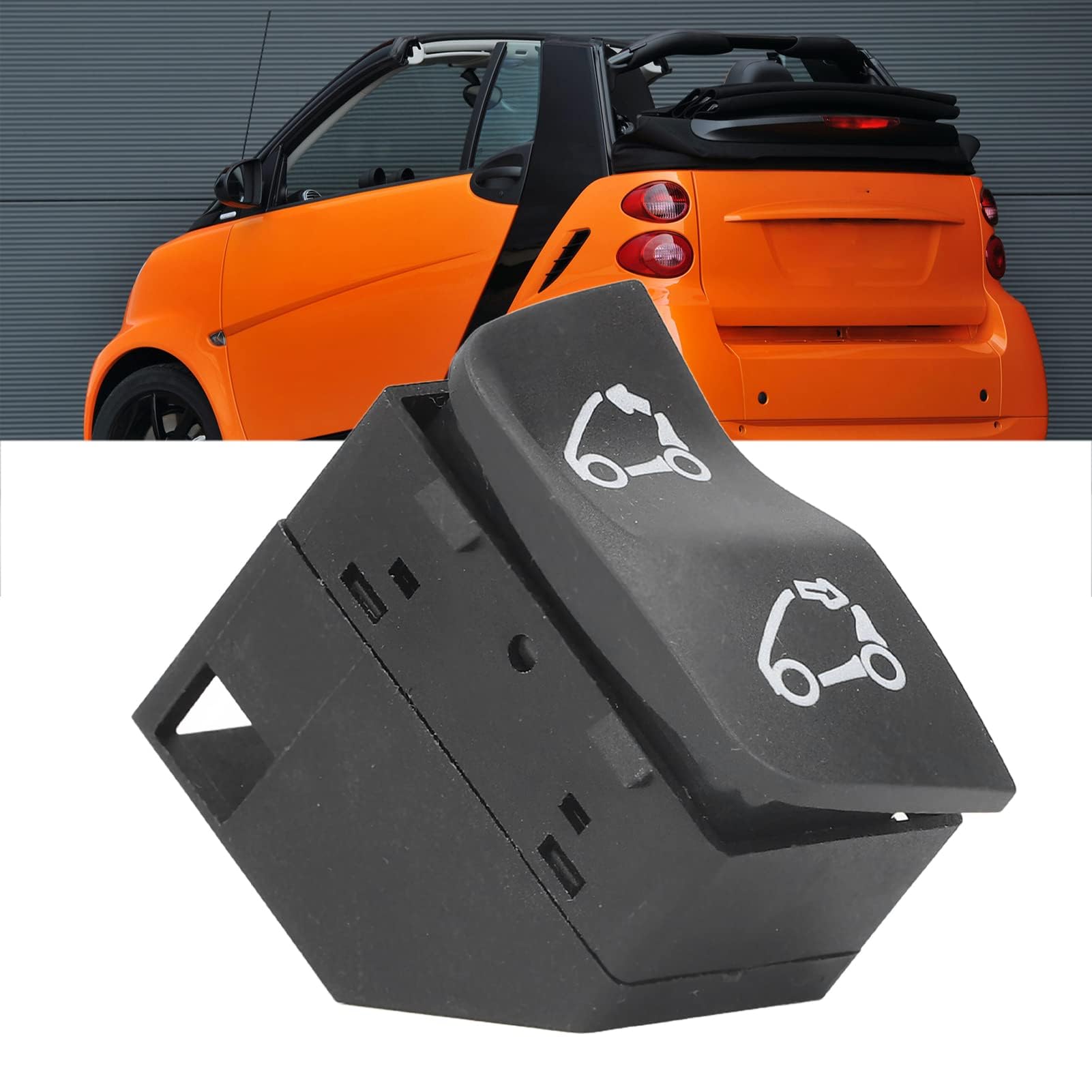 Interruttore Convertibile per Smart Fortwo 451 Cabrio 2007-2015 - Modulo di Controllo Tetto Elettrico ABS di Ricambio (Codice 4518203810) per Apertura/Chiusura Tetto