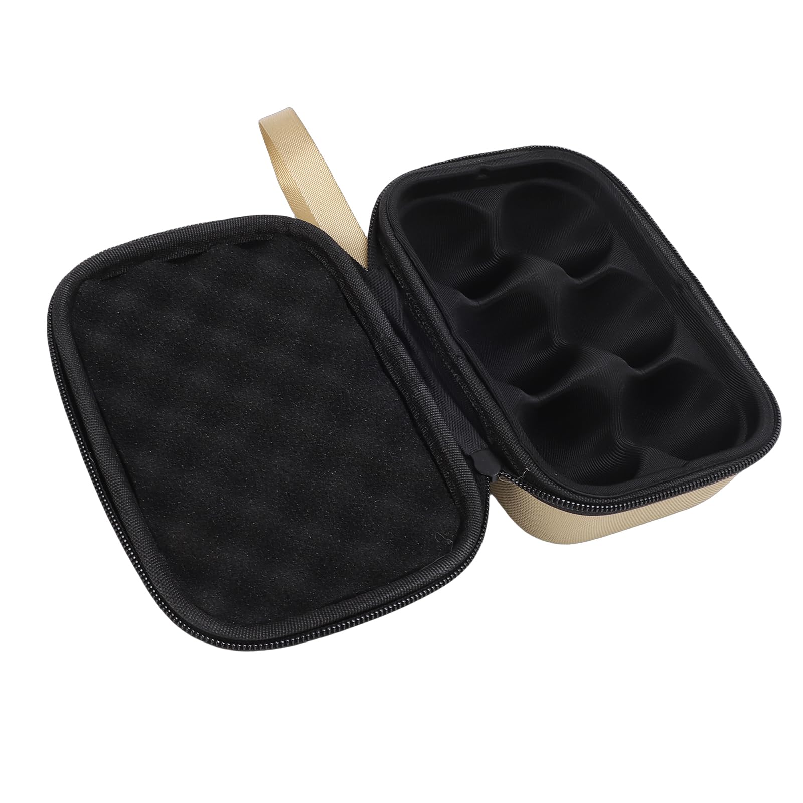 Ejoyous Caja de Huevos Portátil, Tela de Calidad con Forro de EVA que Absorbe los Golpes, Capacidad para 6 Huevos para Acampar Al Aire y Picnics