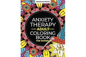 Adult Coloring Book for Women Relax and Reduce Anxiety