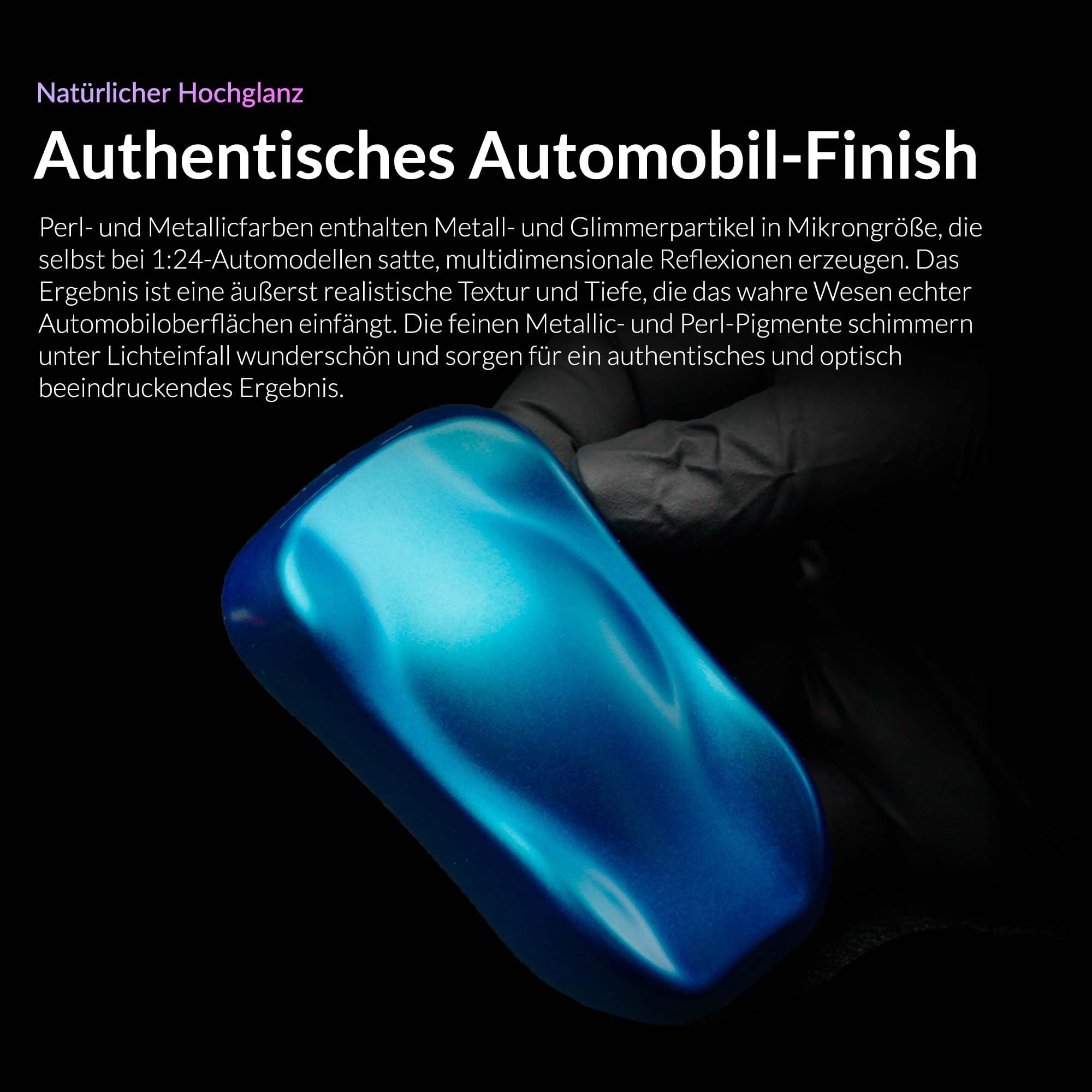 Gaahleri Kaleido Auto 24-Color Set – Acryl Airbrush-Paint für Autos, Gundam, Mecha, vorverdünnt, Hochglanz, mit Verdünner & Cleaner