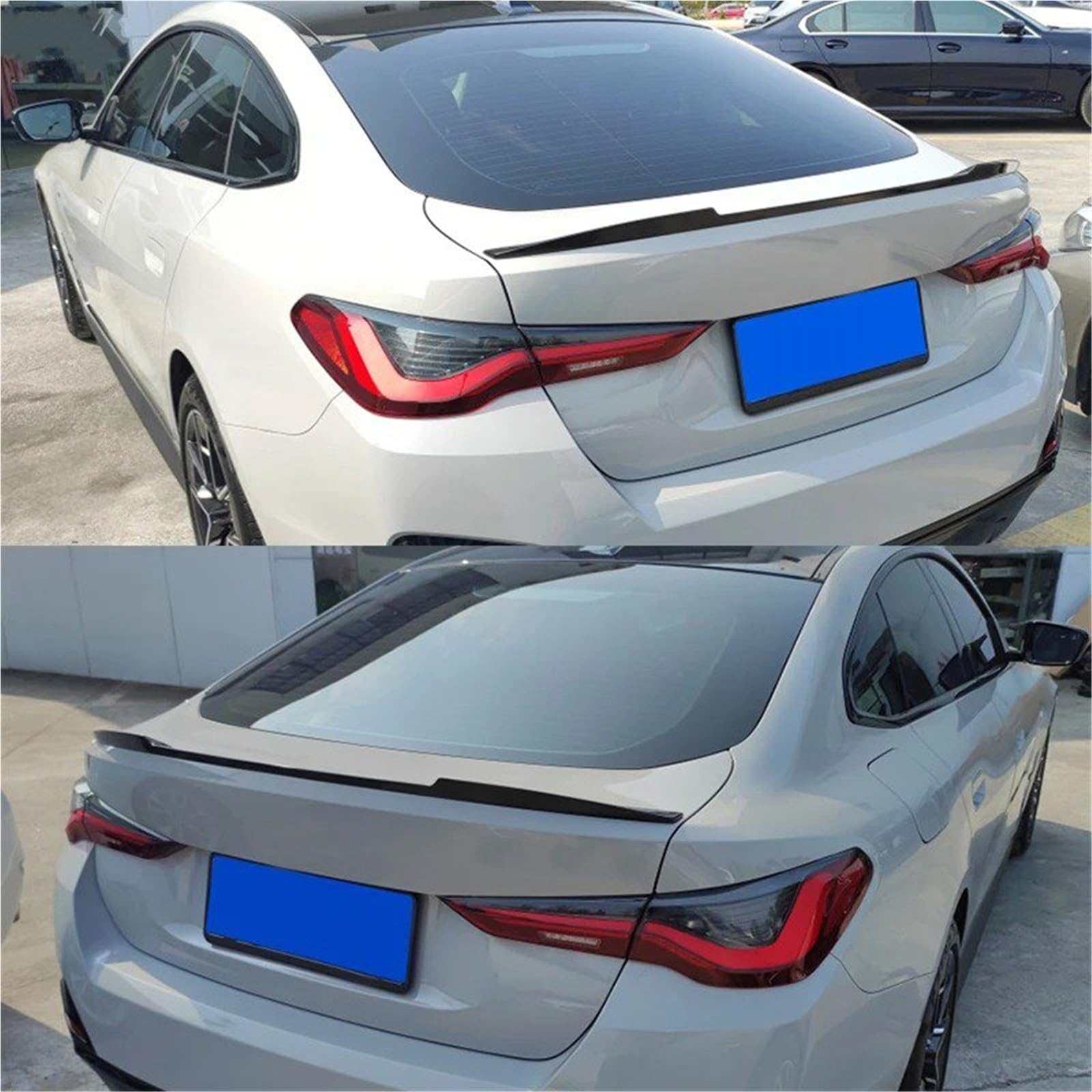 Dla B&MW G24 G26 I4 430i M440i Gran Coupe 4 Drzwi 2022-2024 Skrzydło Na Klapie Spoiler Bagażnika Lotka Tylny Akcesoria Tylny Spojler Dachowy Spoiler Trunk Wing