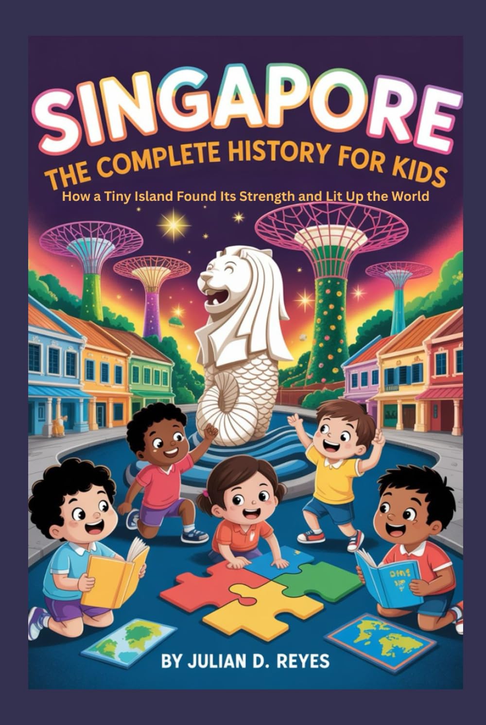 SINGAPORE: The Complete History for Kids: How a Tiny Island Found Its Strength and Lit Up the World (Collections of books on the histories of Asia Countries)