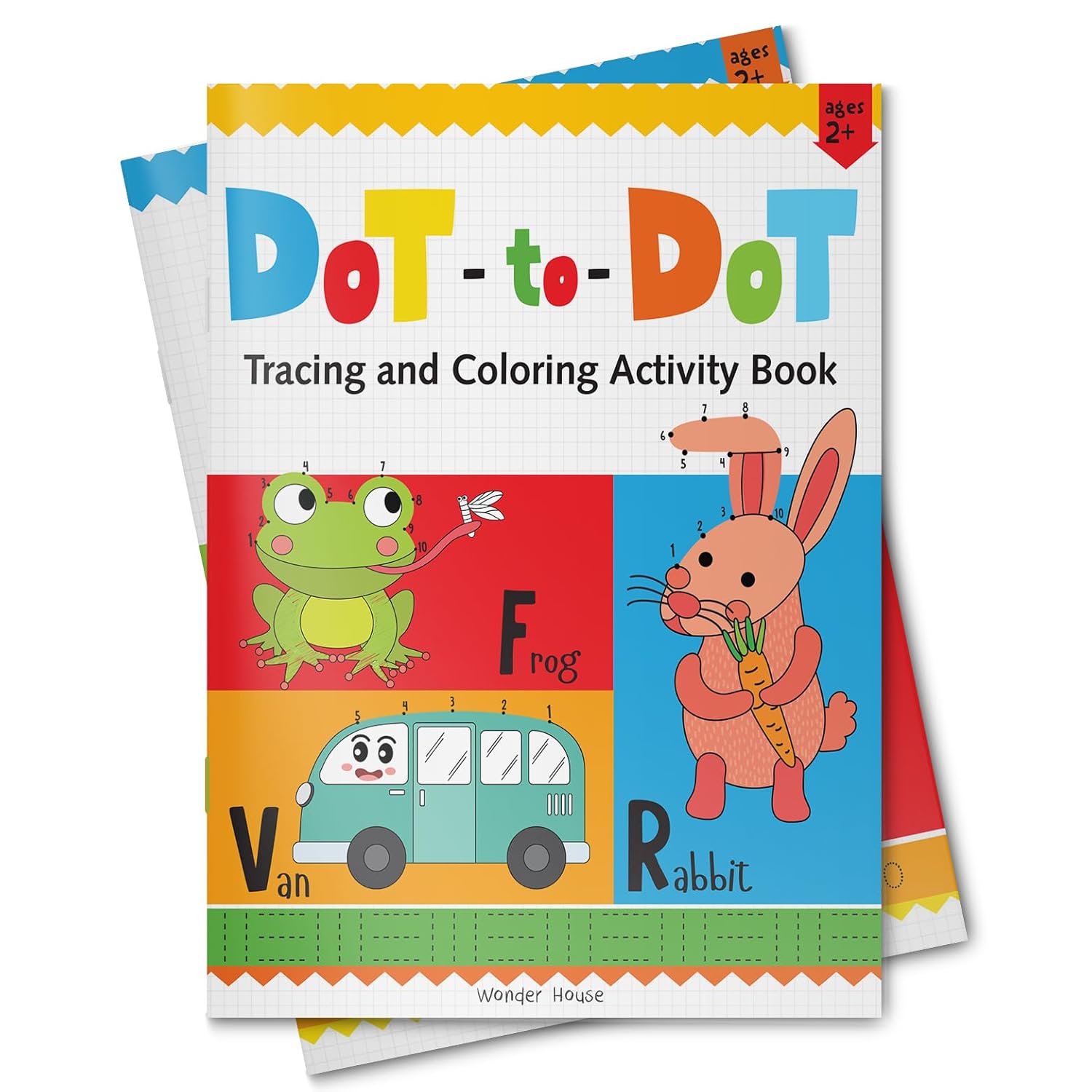 Dot-To-Dot: Tracing and Coloring (Preschool Activity Books) - Image 4