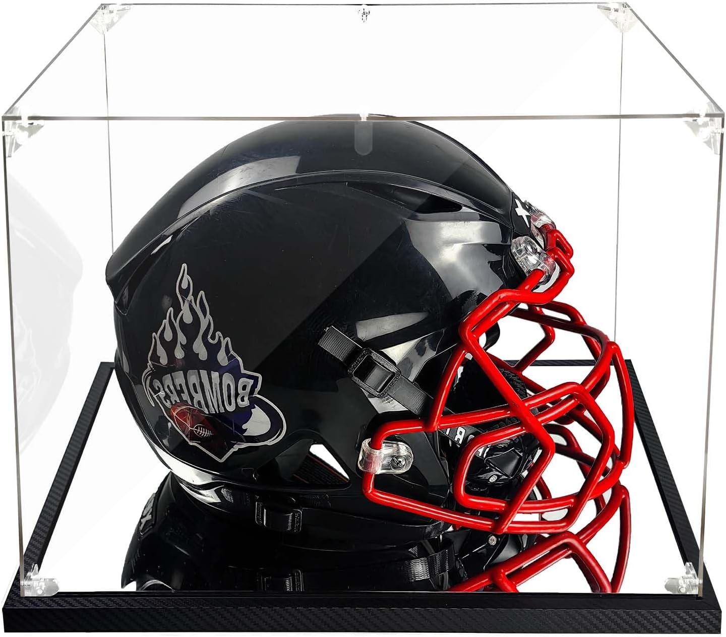 Clear Helmet Display Case Football Helmet Display Case Full