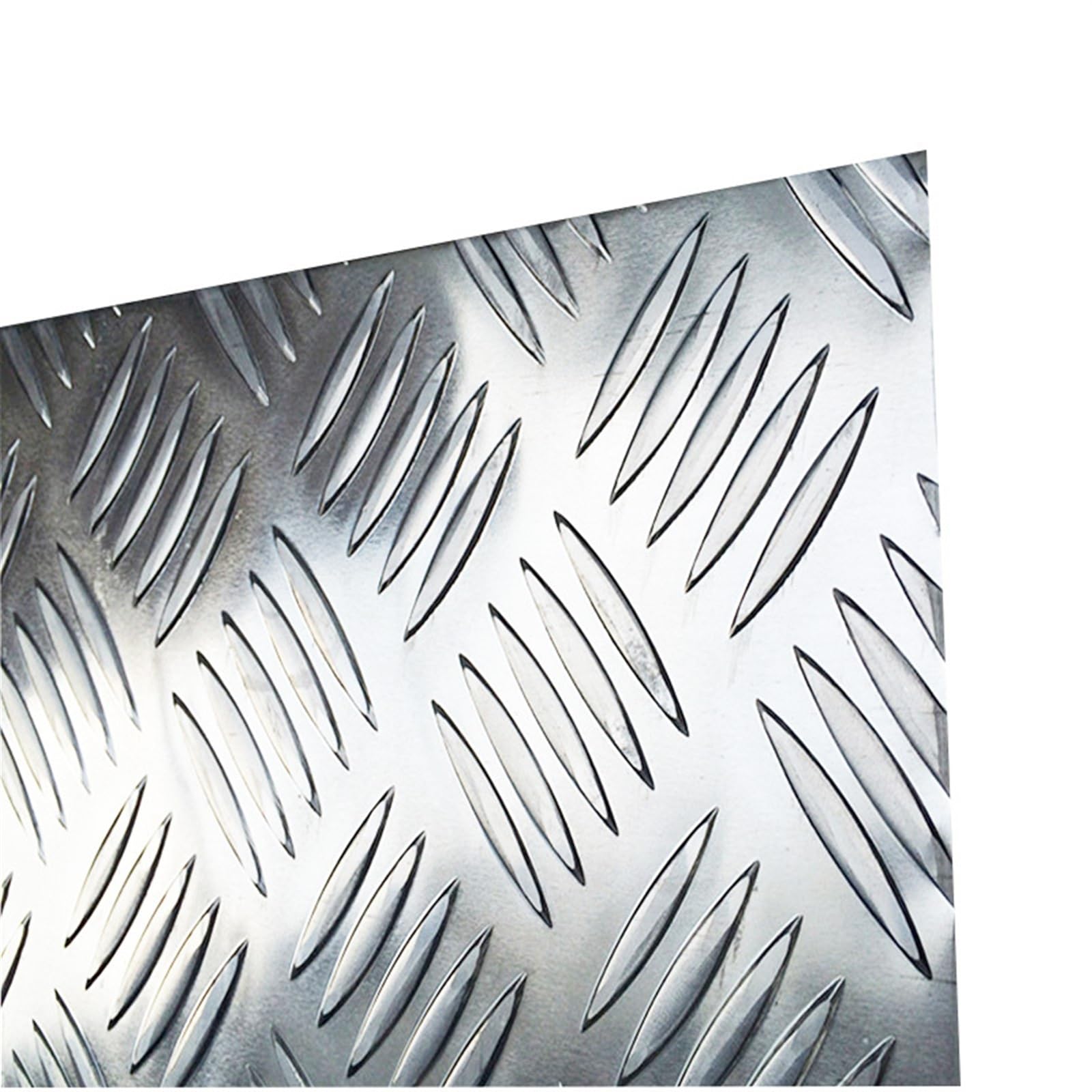 Placa de banda rodadura aluminio, placa a cuadros, hoja a 1060 3 mm espesor, varios tamaños (3 * 200, 1 pieza)(3 * 300 * 300Mm 1Pc)