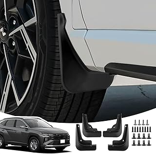 Sponsored You’re seeing this ad based on the product’s relevance to your search query.Learn more about this advertisement LANGBEAN Schmutzfänger für Hyundai Tucson NX4 2025 2026, Vordere und Hintere Spritzschutz mit Montageschrauben, Allwetter Schlammklappen Zubehör Kein Bohren Nötig [4 Stück]