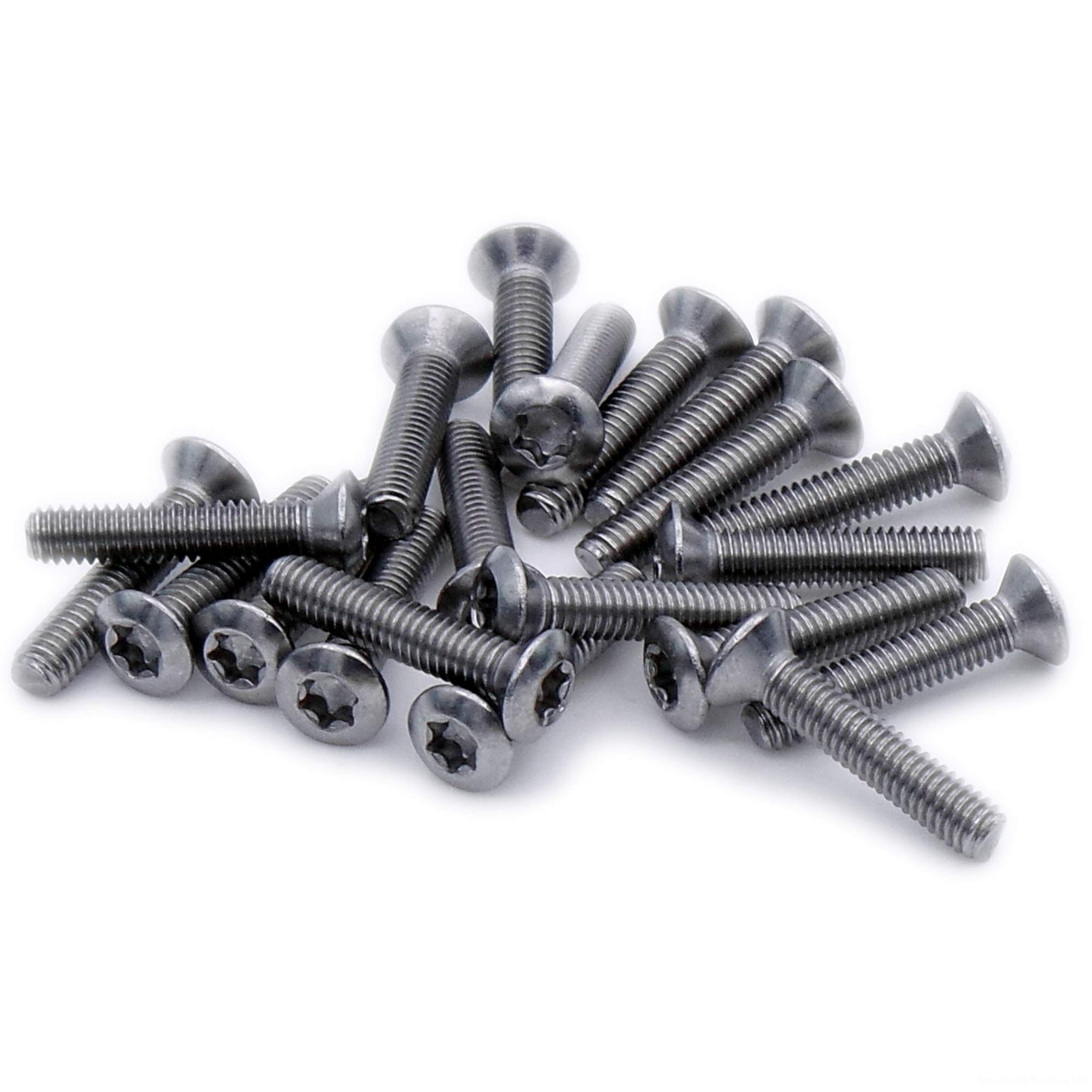 Singularity Supplies M5 (5Mm X 22Mm) Tx Socket Raised Countersunk Machine Screw (Bolt) - Stainless Steel (A2) (Pack Of 20)