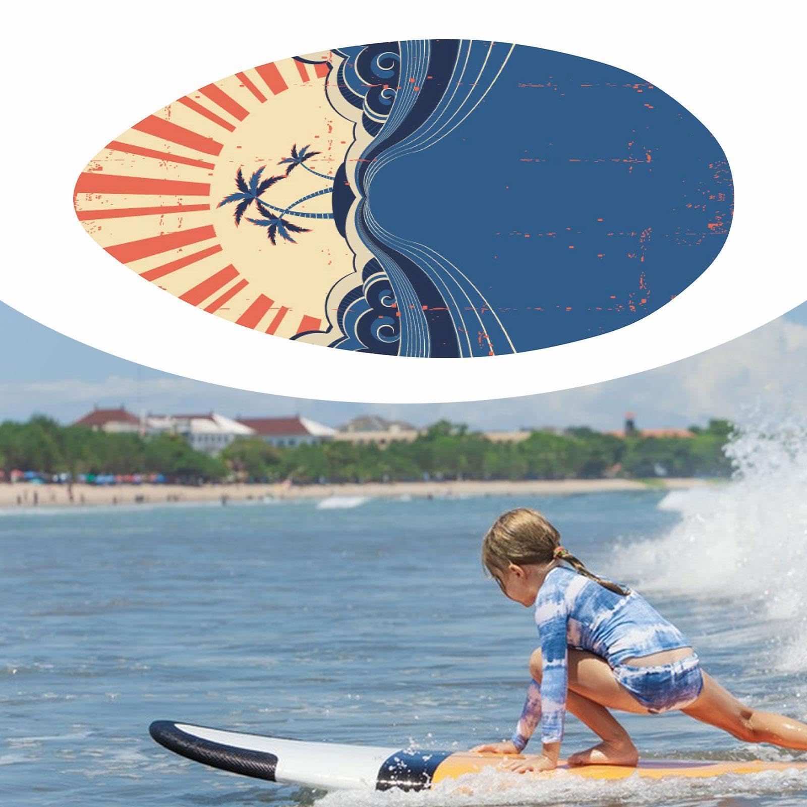 Tabla de Skimboard de 41 Pulgadas, Tabla de Skimboard, Tabla de Surf Acuática Premium para Principiantes Y Adultos, Style C