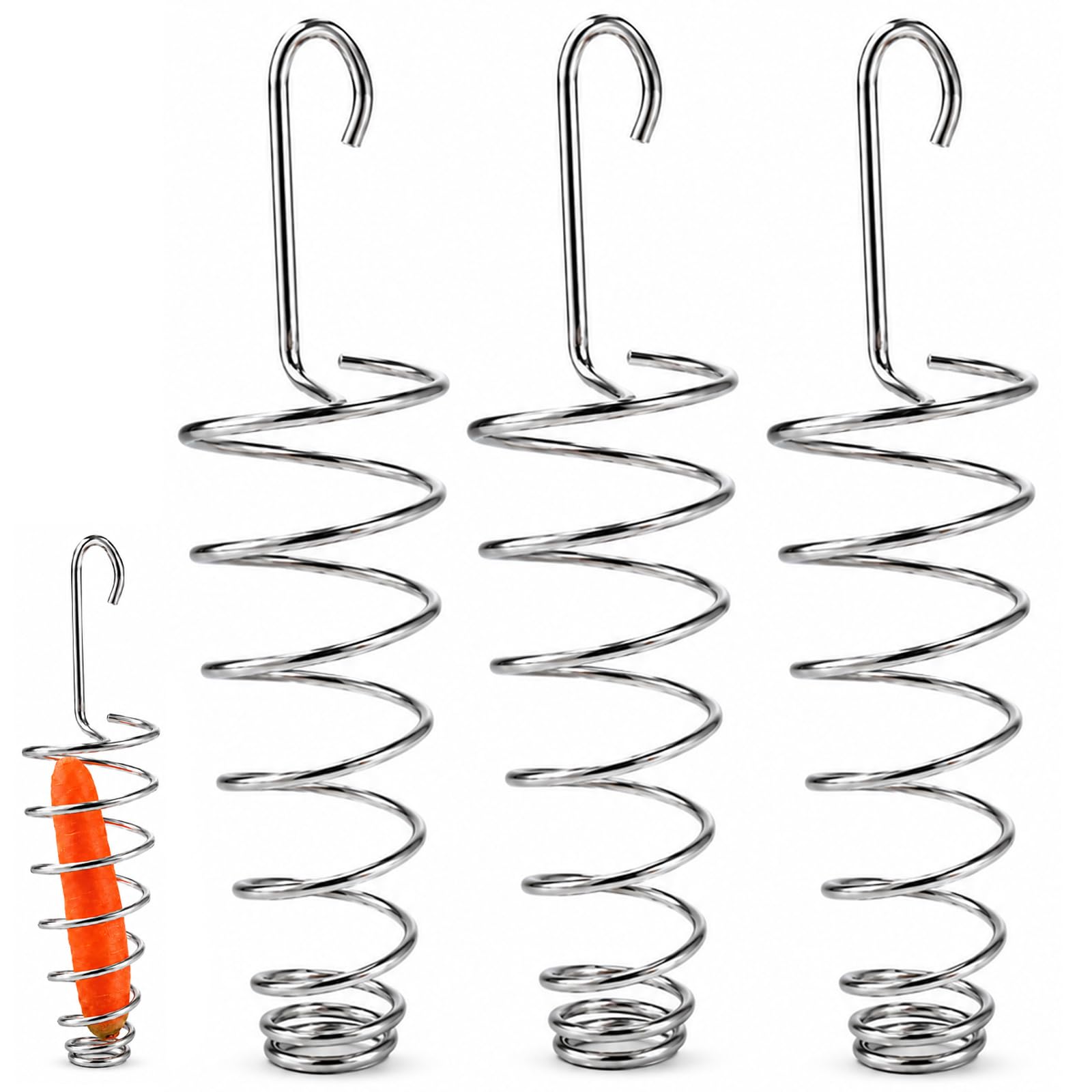 3 PCS Millet Spray Holder, Bird Food Feeder for Parakeet and Budgie Cage