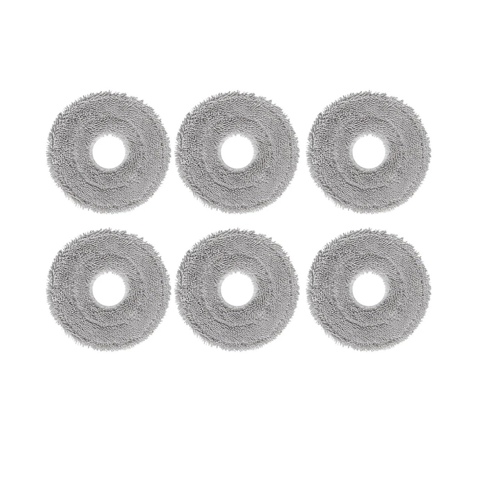 Kompatibel mit S10+S20+X10+X20 Plus B101CN L10S Ultra Pro L10 Prime Roboter-Staubsauger-Mopptuch-Ersatzteile(6 Pcs)