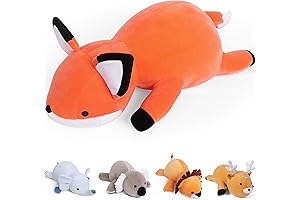 Dongtian Weighted Plush Series: 4.2Lb Weighted Fox Plush with 24in Size