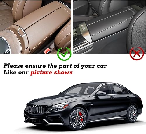 Miniatura 2 de x xotic tech Reposabrazos de consola central interior color negro, caja organizadora de almacenamiento para teléfono, monedas, tarjeta, bandeja de