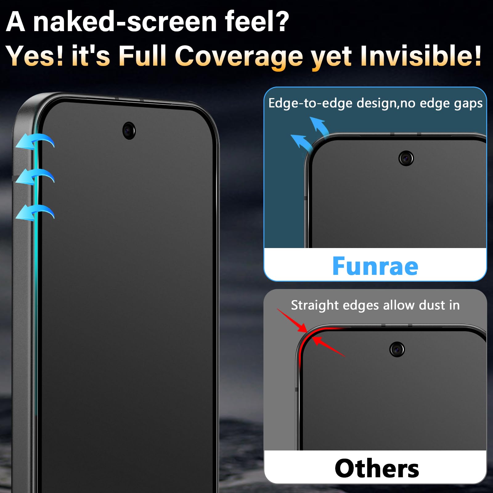 LK 2 2 Pezzi Vetro Teperato per Google Pixel 8, 2 Pezzi Pellicola