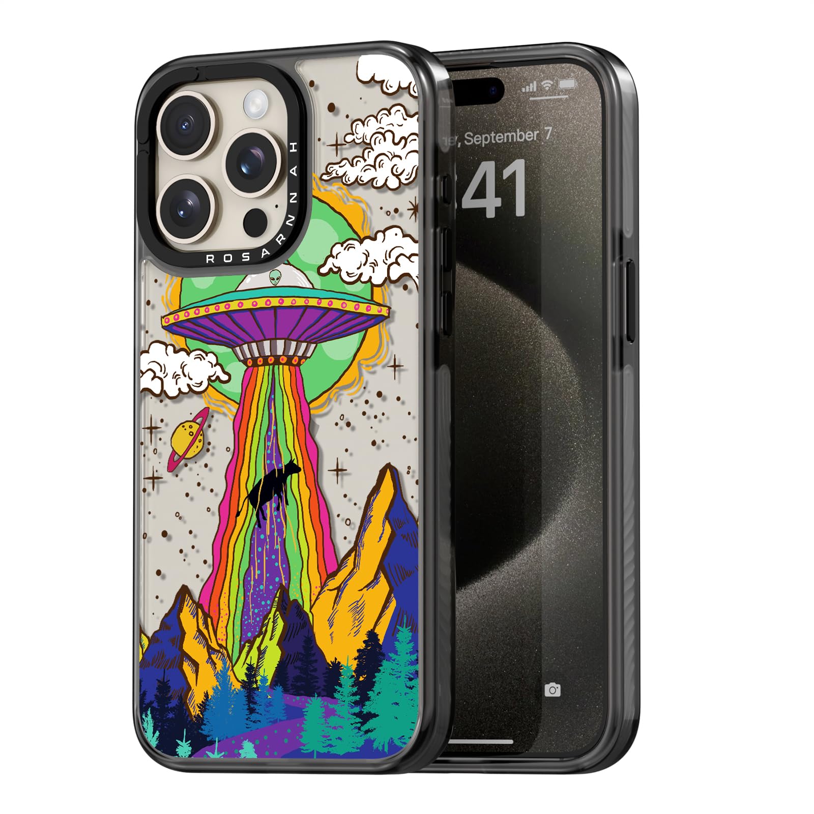 Coque iPhone 15 Pro antichoc pour éviter les bris d'écran noir - 8