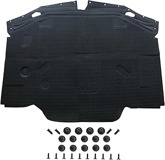 Hood Insulation Pad Heat Shield Sound Deadening Hood Heat Liner for Benz SL320 SL500 R129 SL600 1296802025 A1296802025