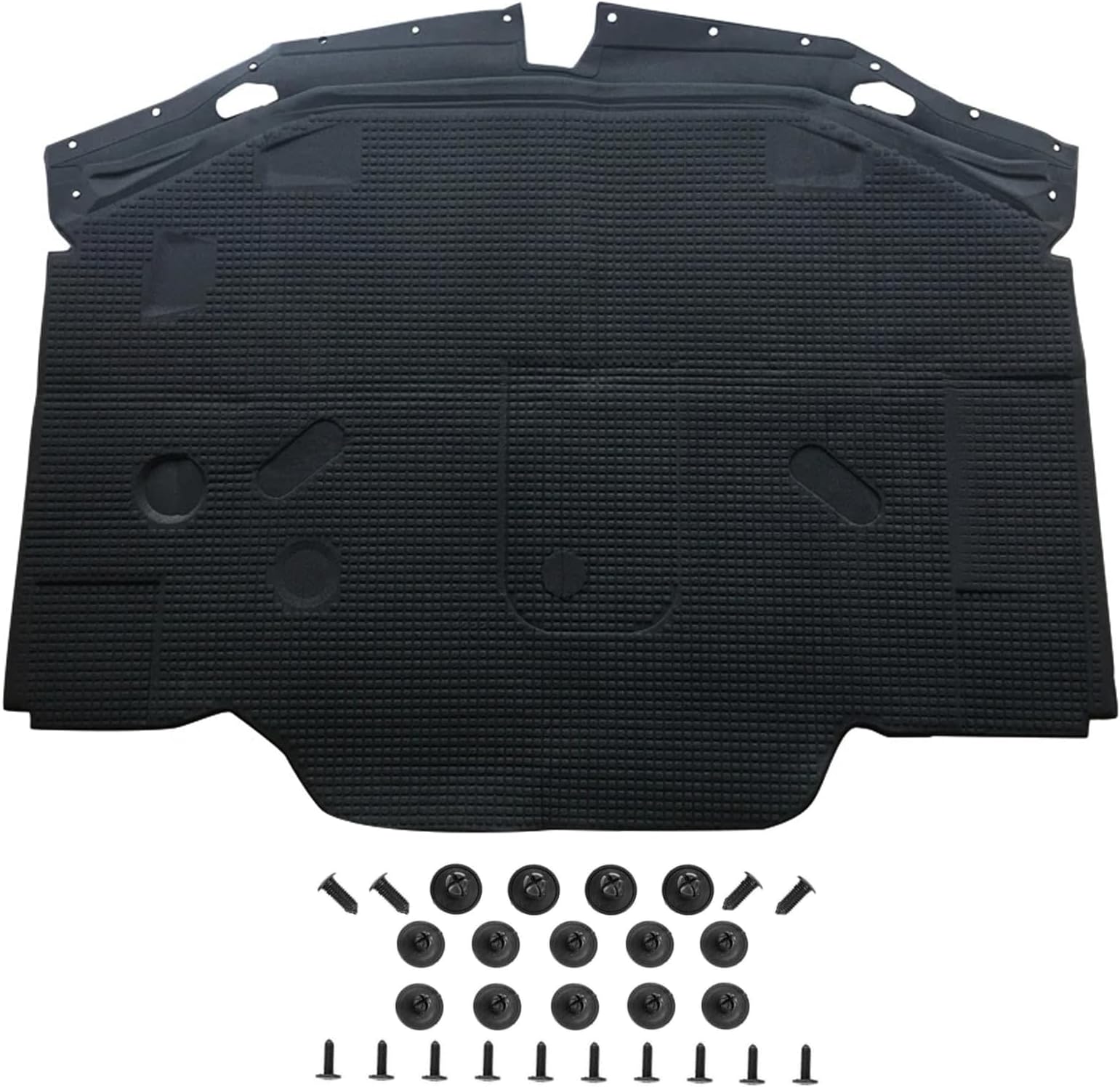 Hood Insulation Pad Heat Shield Sound Deadening Hood Heat Liner for Benz SL320 SL500 R129 SL600 1296802025 A1296802025