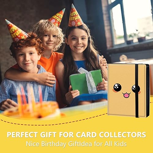 Miniatura 5 de Carpeta de tarjetas de 4 bolsillos con capacidad para 160 tarjetas, carpeta de álbum de coleccionista de libros de tarjetas para Yugioh, MTG, TCG,