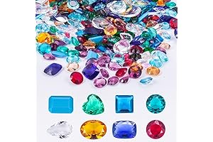 Vivid Decorative Glass Gemstone Treasures | Embellish Pirate Parties