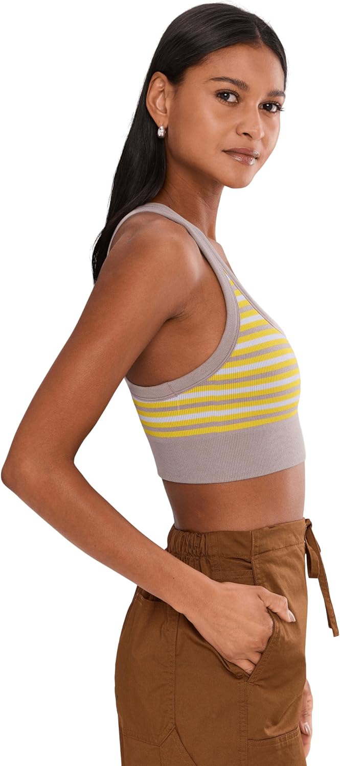 Free People Women's Go to Stripe Bra