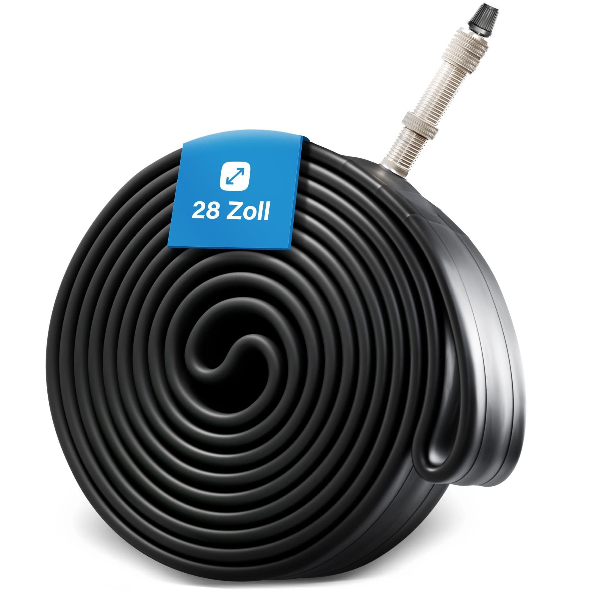 Fischer Bicycle Inner Tube 28 Inch - for ETRTO 35/50-622 | Dunlop Valve Bicycle Inner Tube for City & Trekking Bikes | Robust, Elastic & Durable 28 Inner Tubes
