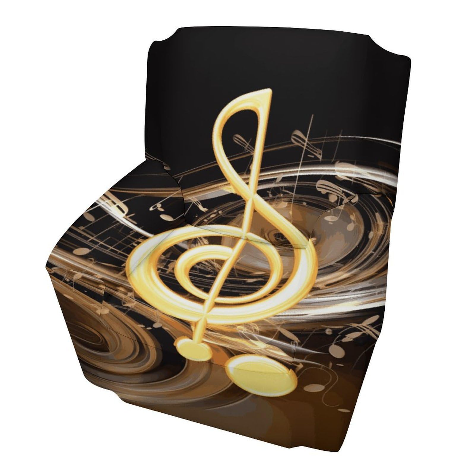 Fekiloot Style Music Note Couch Cover Sofa Cover Sofa Slipcover