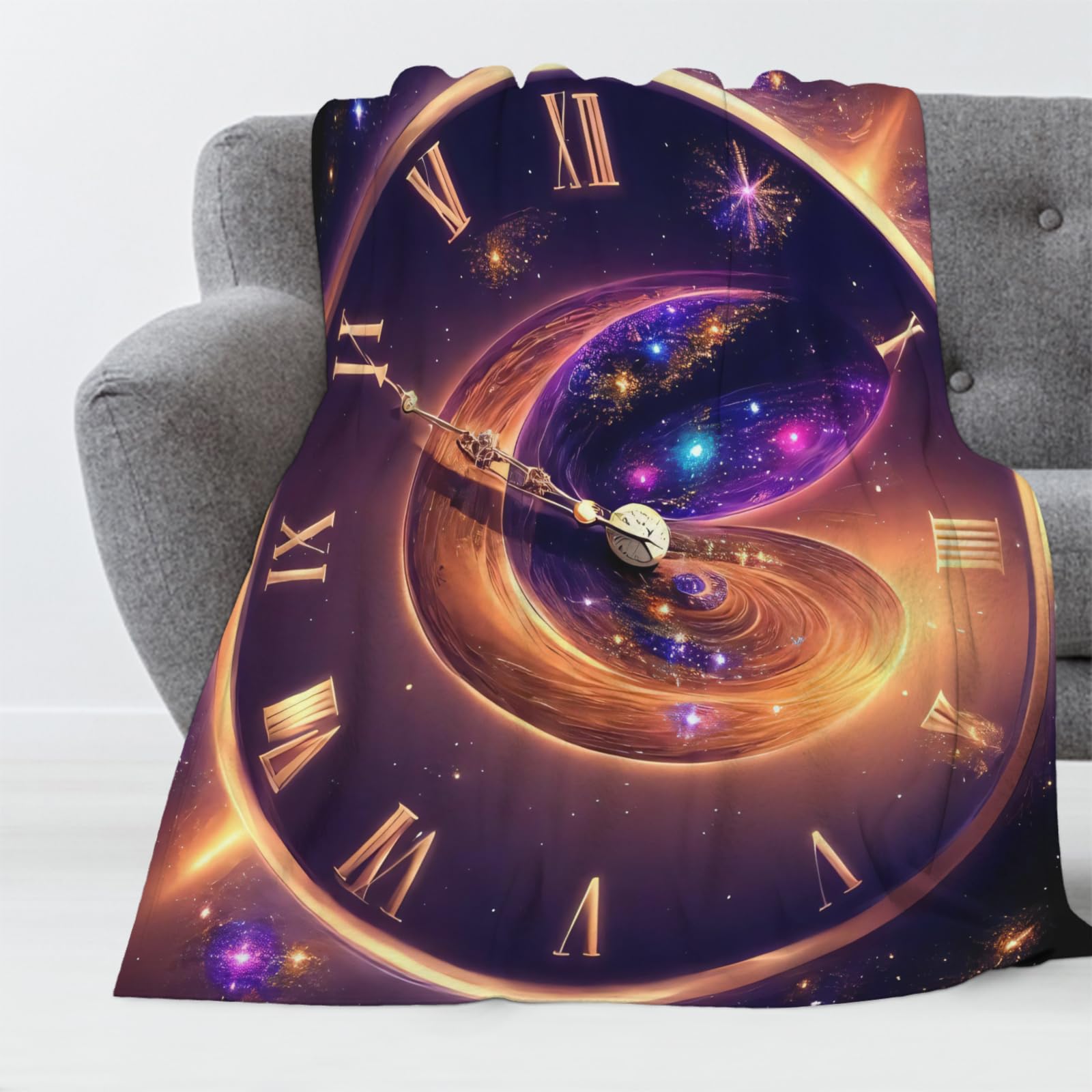 Manta de Franela Geométrico 180x200 cm Manta de Franela de Microfibra Sueño Manta de Felpa Suave para Sofá Cama Manta Polar Invierno Gruesa y Esponjosa Caliente