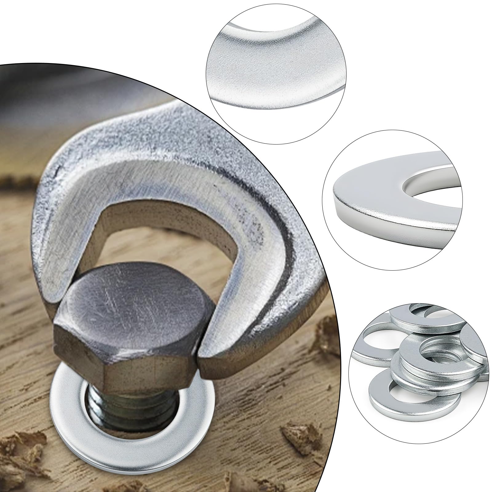 Rondelle Plate M5X12X1 M Inox A2 - s Rondelle Plate M5X12X1 M Inox A2 - s