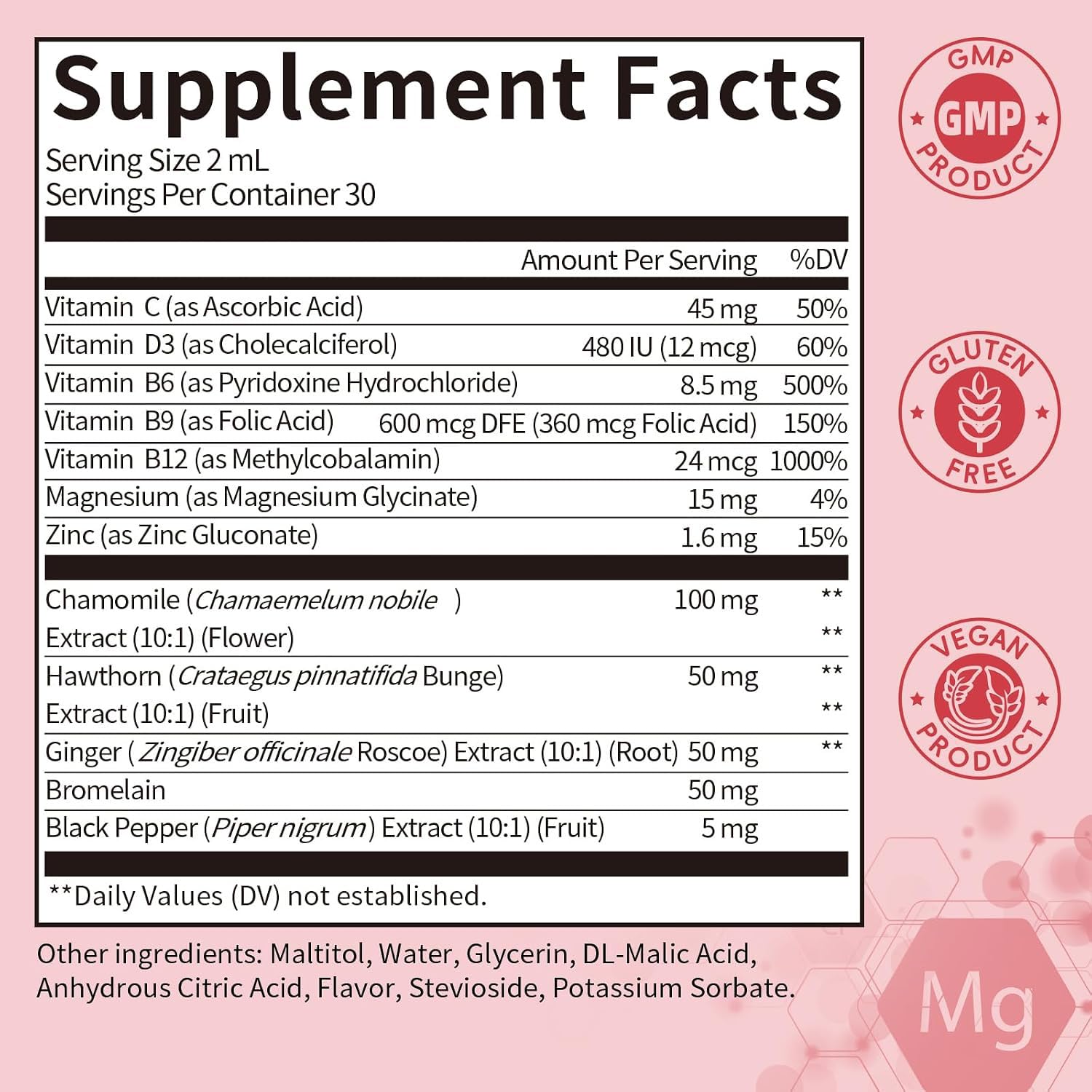 Magnesium Glycinate Liquid Drops for Stress Relief and Digestive Comfort — Amazon image 8