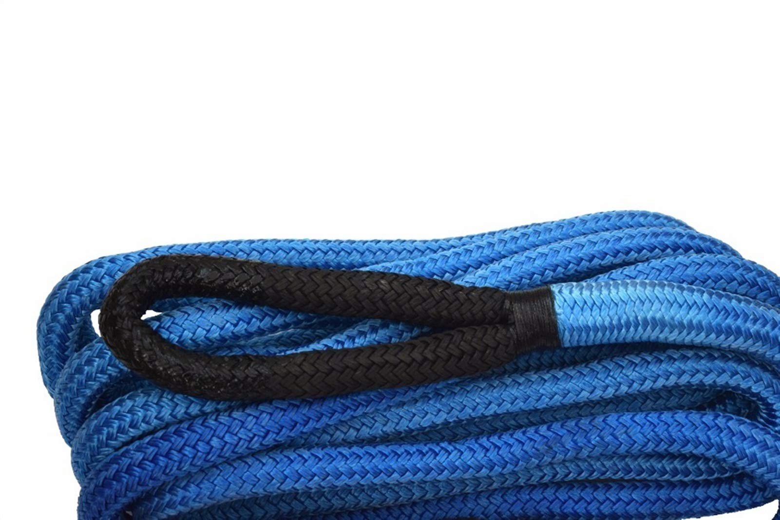 Cuerda de energía cinética Azul 1 "* 30 FT, Cuerda, Remolque Nylon Trenzada Doble, recuperación 25 mm * 9M,Alta Resistencia a la Rotura