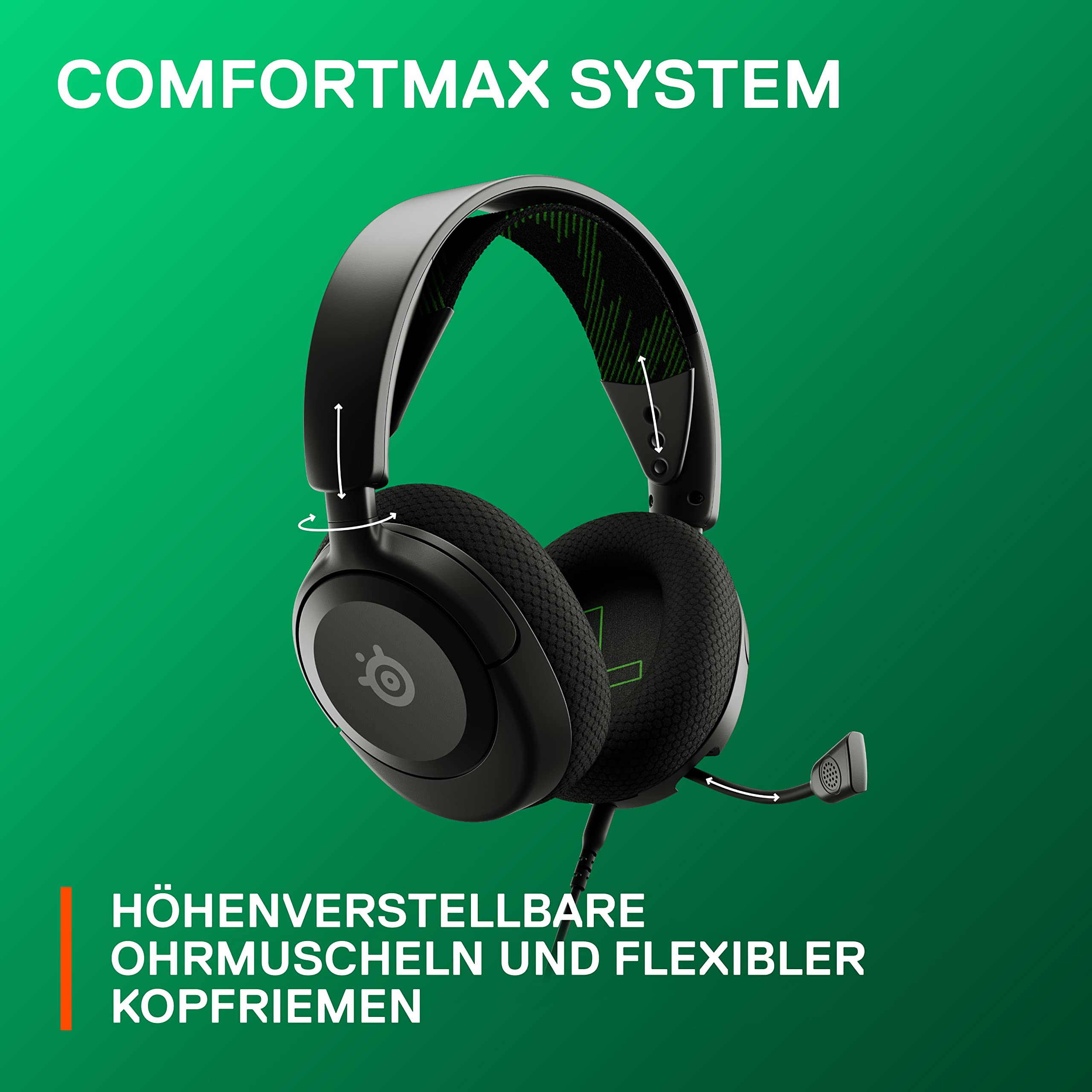 SteelSeries Arctis Nova 1X - Multi-System Gaming-Headset – Xbox, PC, PS5, PS4 – Hi-Fi-Treiber – 360° Surround-Sound – Memory Foam-Ohrpolster – Mikrofon mit Geräuschunterdrückung