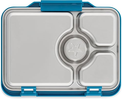 Miniatura 6 de Yumbox Prêt - Caja Bento de Acero Inoxidable, A Prueba de Fugas, Contenedor de Almuerzo Reutilizable para Niños y Adultos, Apta para Sándwiches y