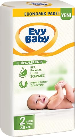Evy Baby Bezi Mini Ekonomik 38 adet