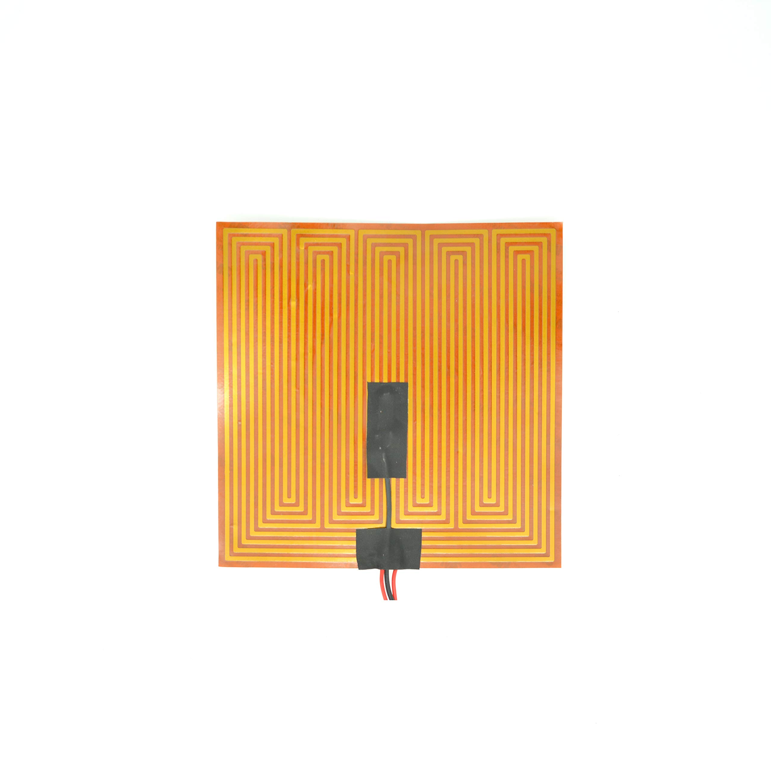 RobotDigg PI2121-24V Polyimide Film Heter 210x210mm Flexible Heater Pad 24V 150W Kapton Film Heater for 3D Printer Use