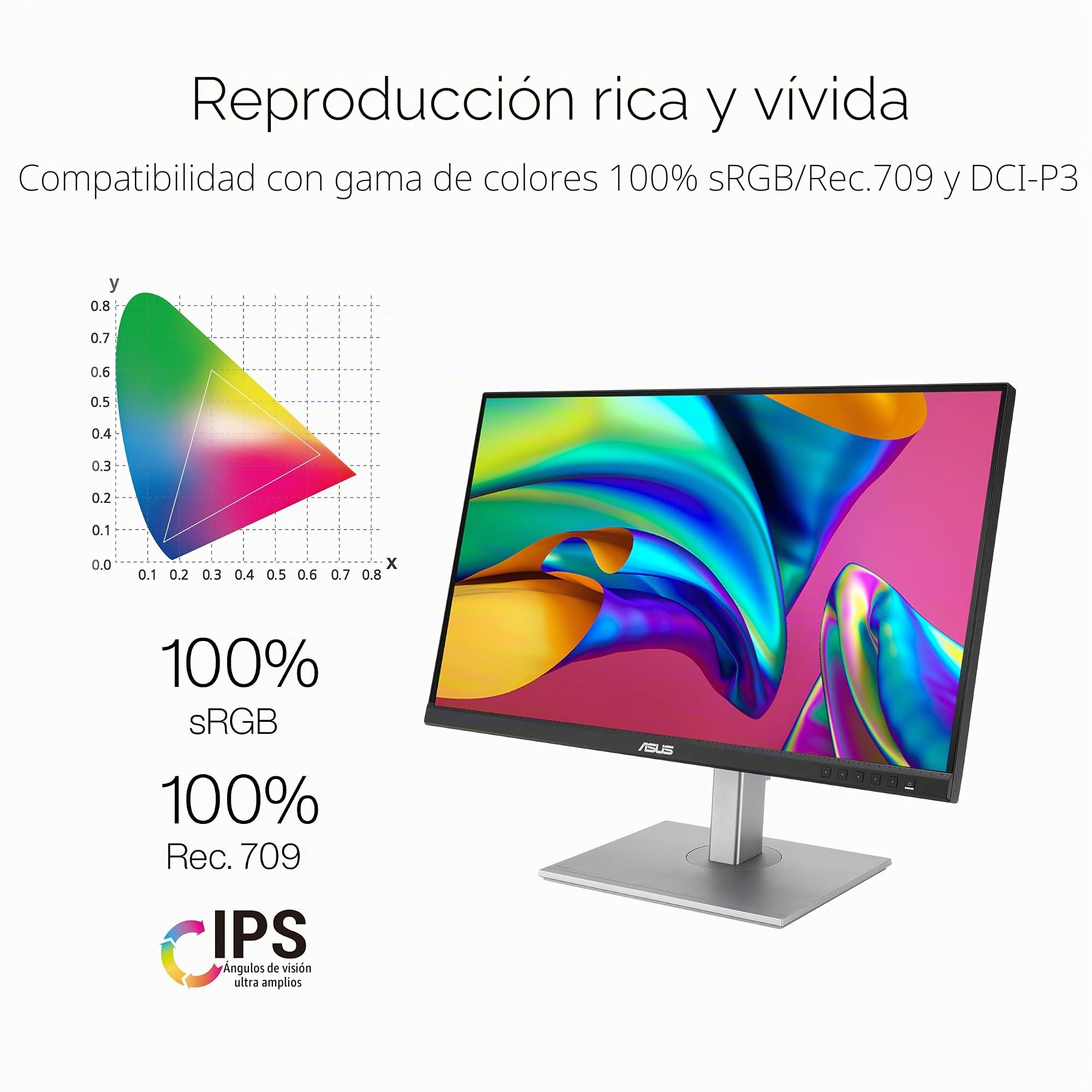 ASUS ProArt Display PA278CV 27" LED IPS QHD FreeSync USB-C