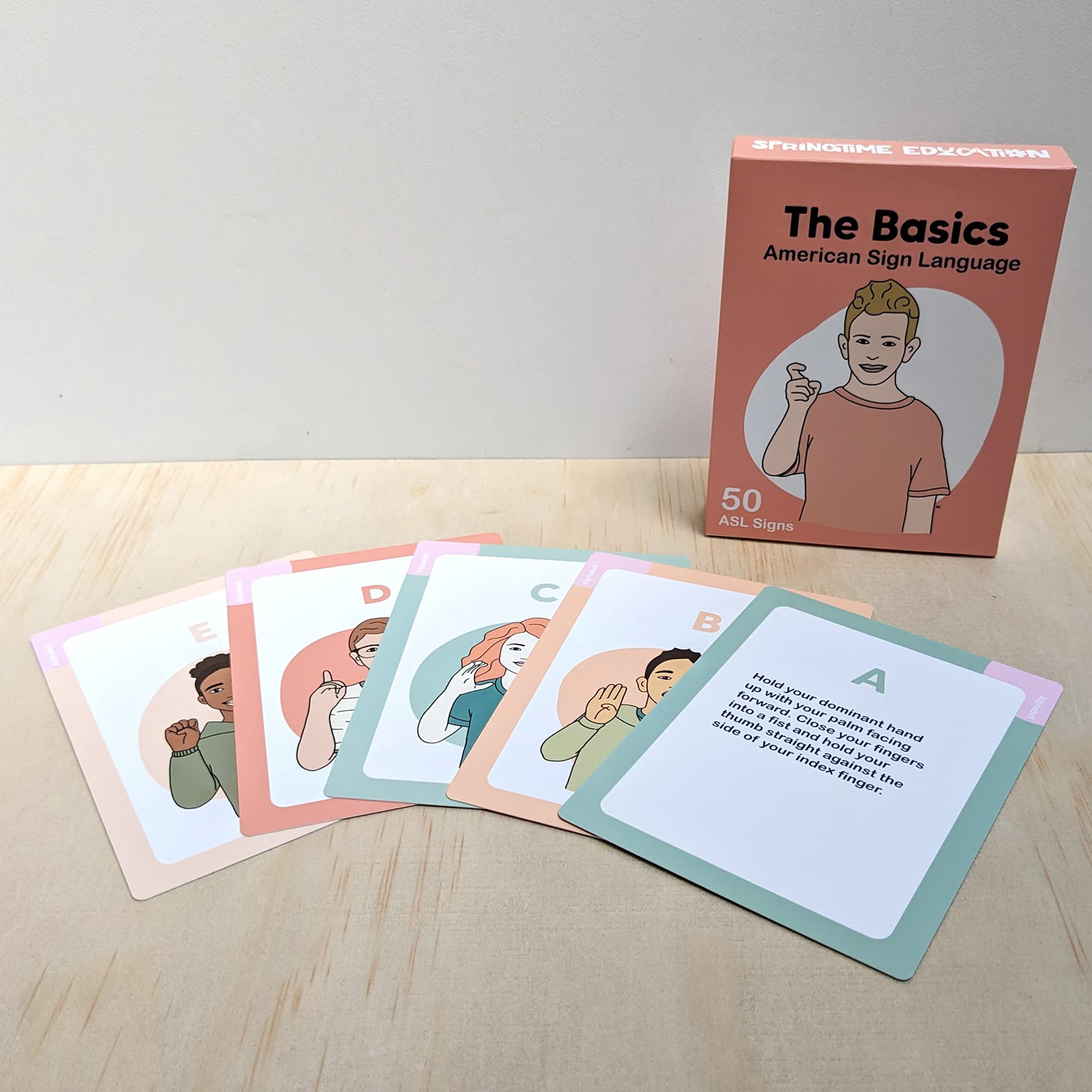 Snapklik.com : ASL Flash Cards - 50 American Sign Language Flash Cards ...