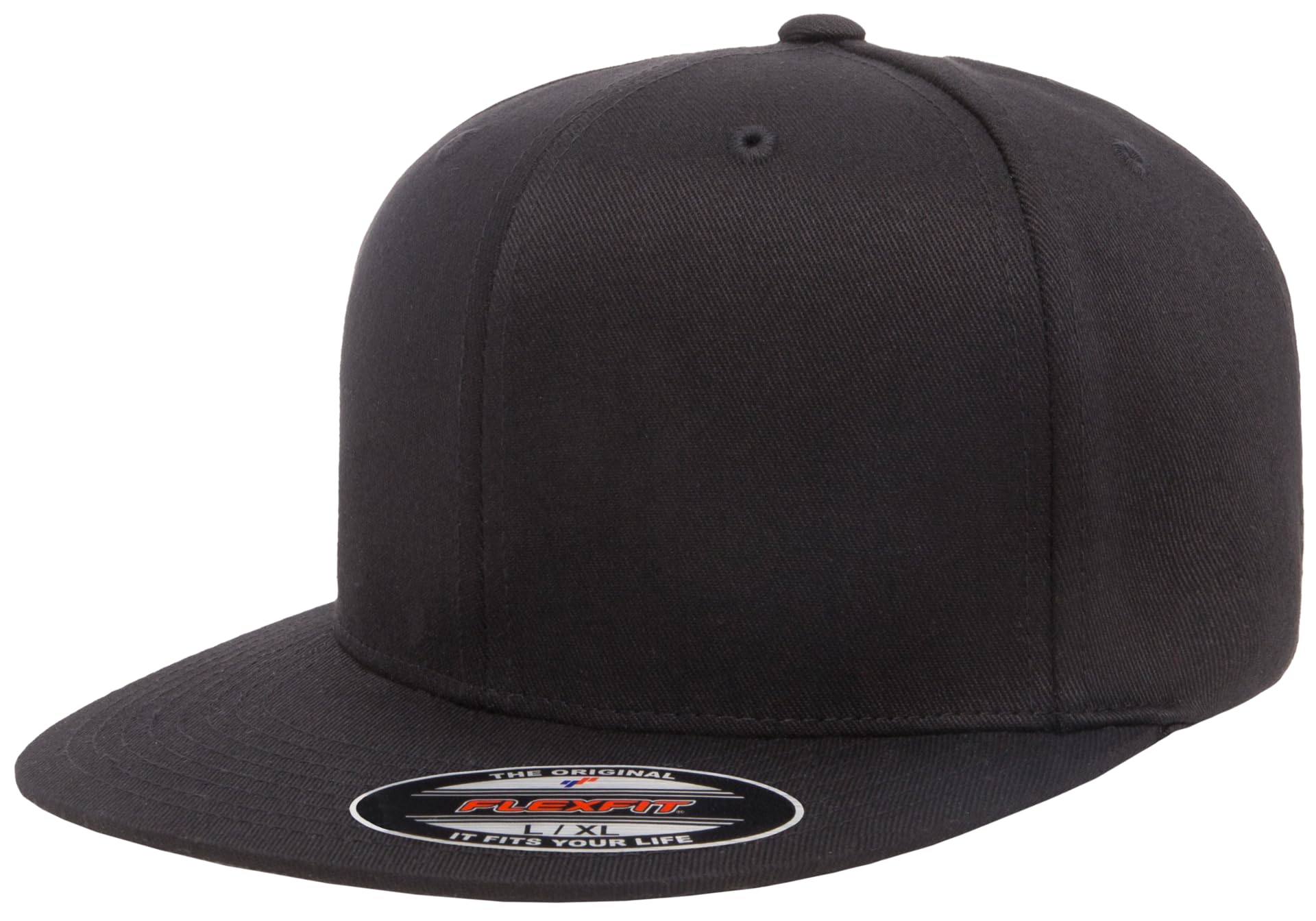 The Hat Pros| Flexifit Pro-Baseball On Field Flatbill Fitted Cap | Closed Back High Profile Hat