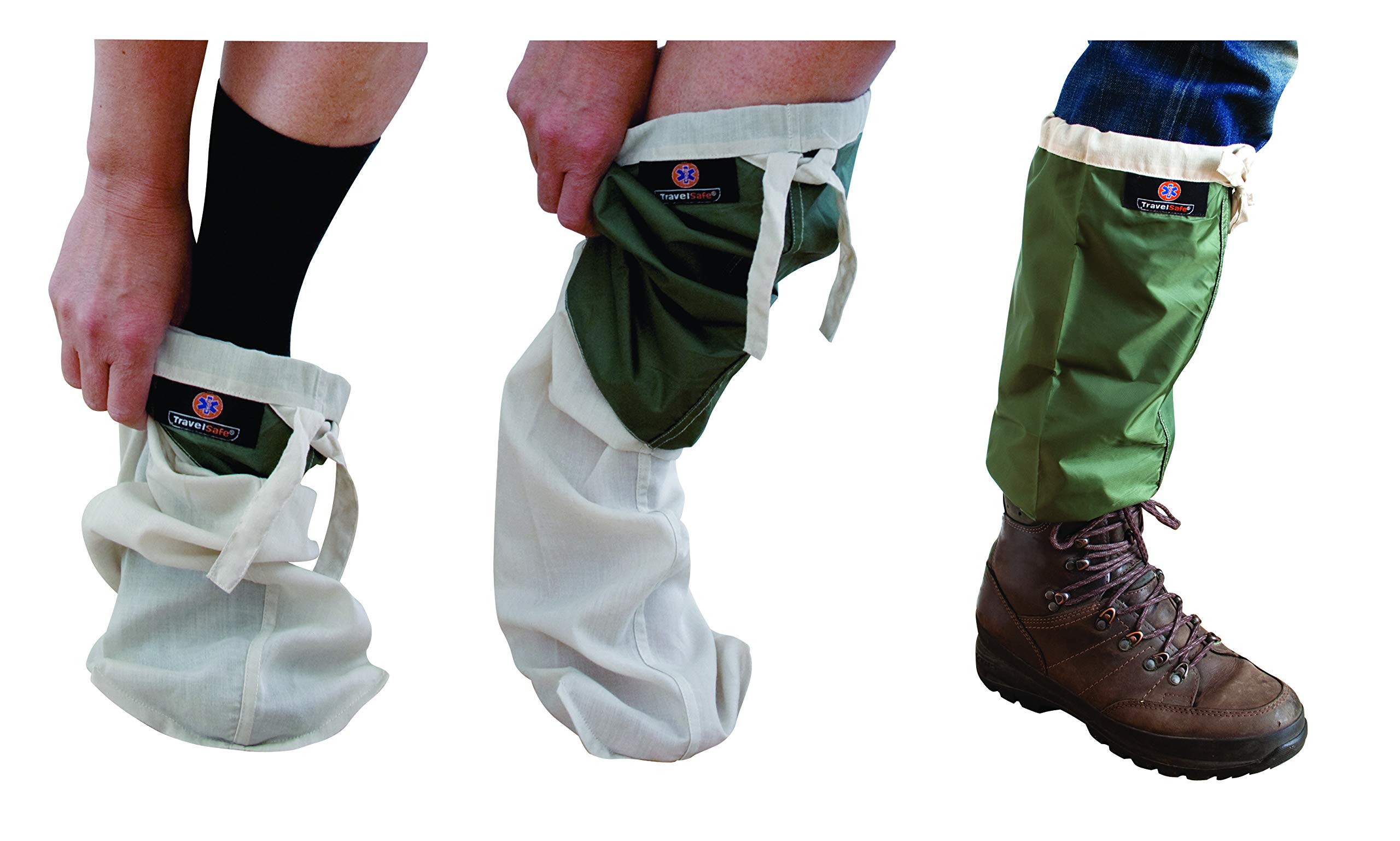 Travelsafe Ts0446.2741 Largeeech - Calzini a Prova di Acqua, Colore: Verde