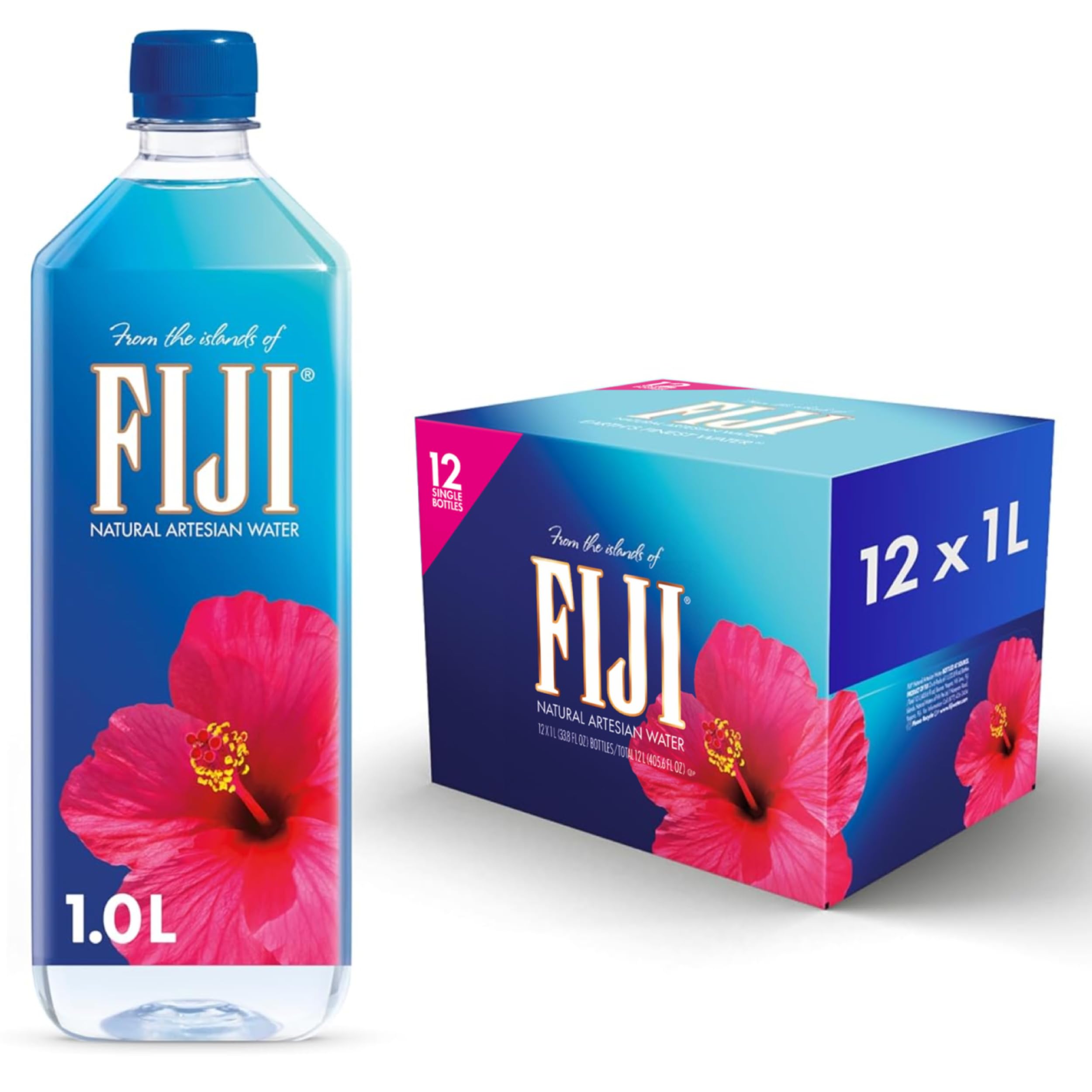 FIJI WATER 3.3 fl oz (1 L) x 12 Bottles