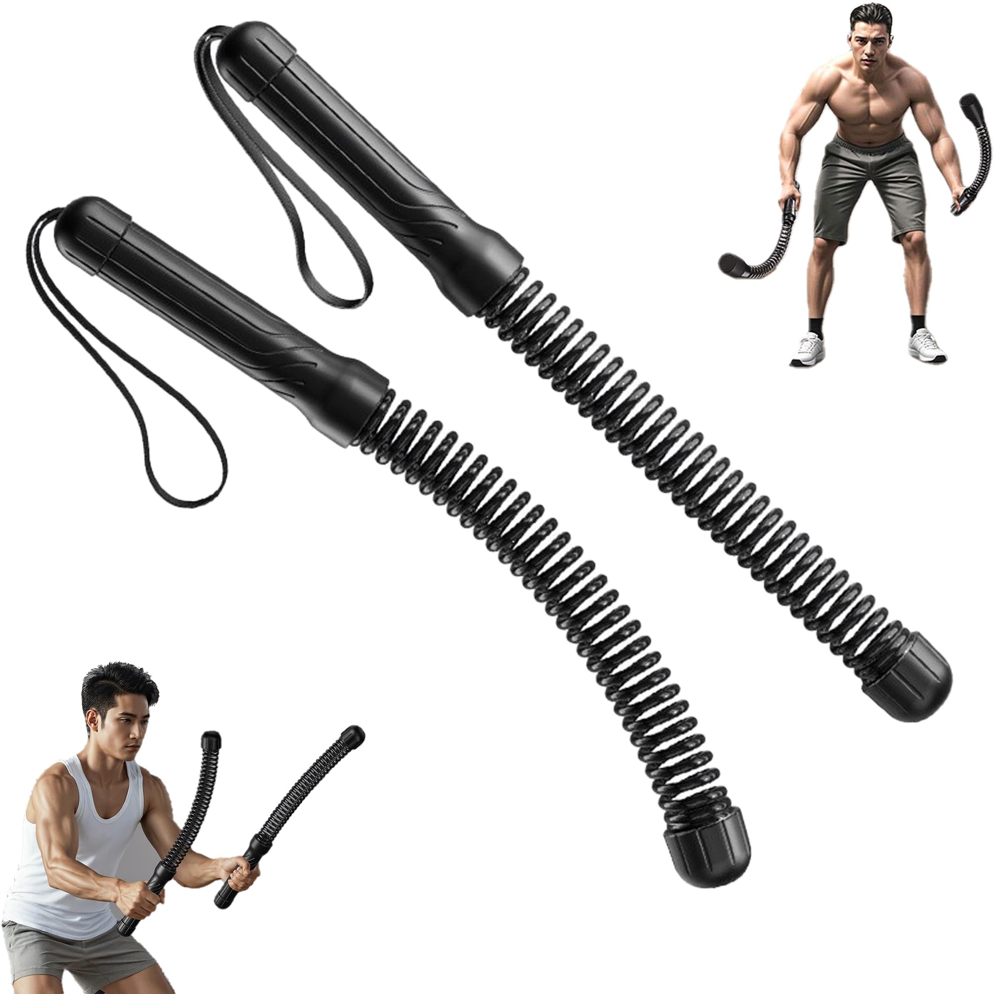 [バトルロープ]　hyper wear ハイパーロープ　25フィート　ブラック Amazon.co.jp: HYPERWEAR ハイパーロープ 加重ショートバトルロープ