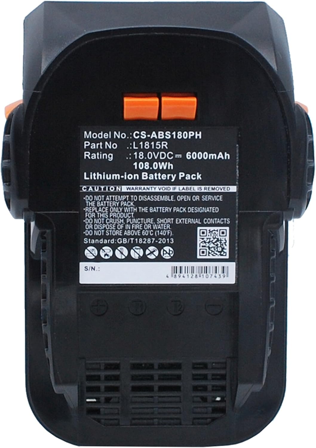 PRUVAバッテリー AEG BS18G、BS18GMJ、BS18R、BSB 18、BSB 18G、BSB 18 LI、BSB 18