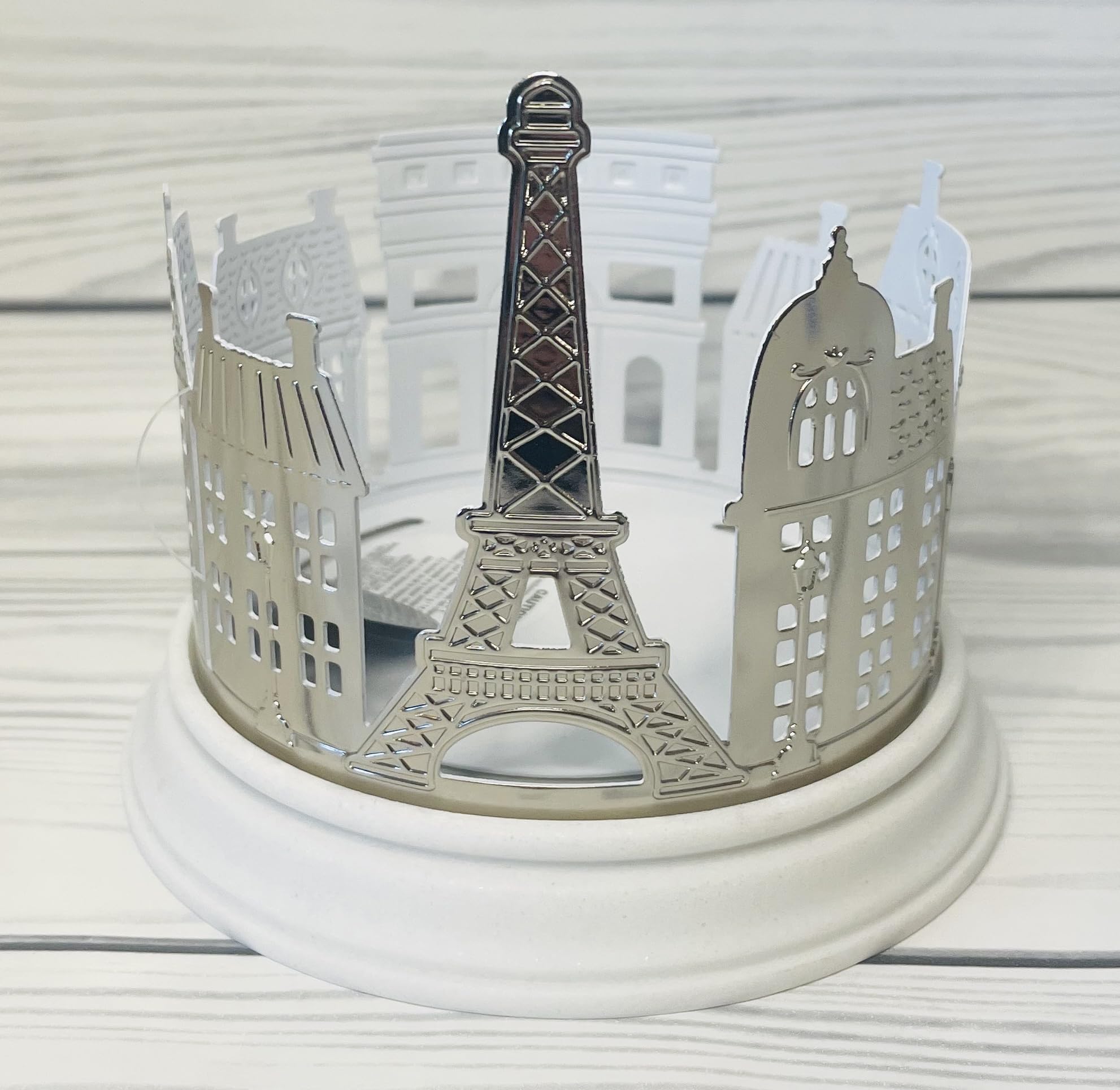 Amazon.com: Bath and Body Works Silver Paris Cityscape 3-Wick