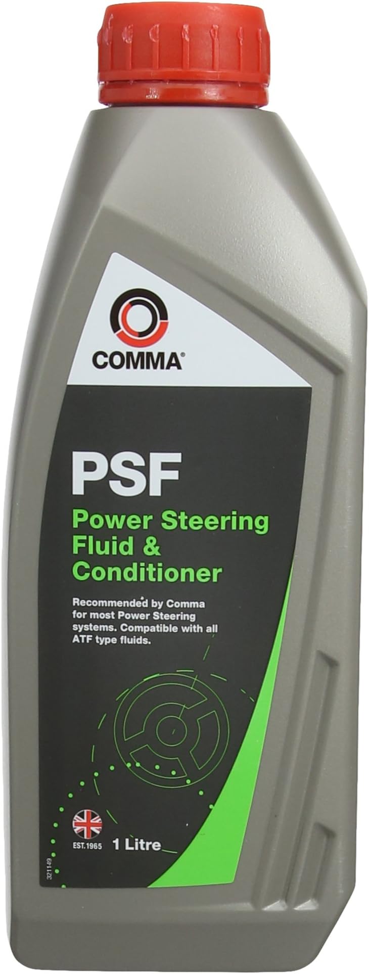 Comma PSF1L 1L Power Steering Fluid RED