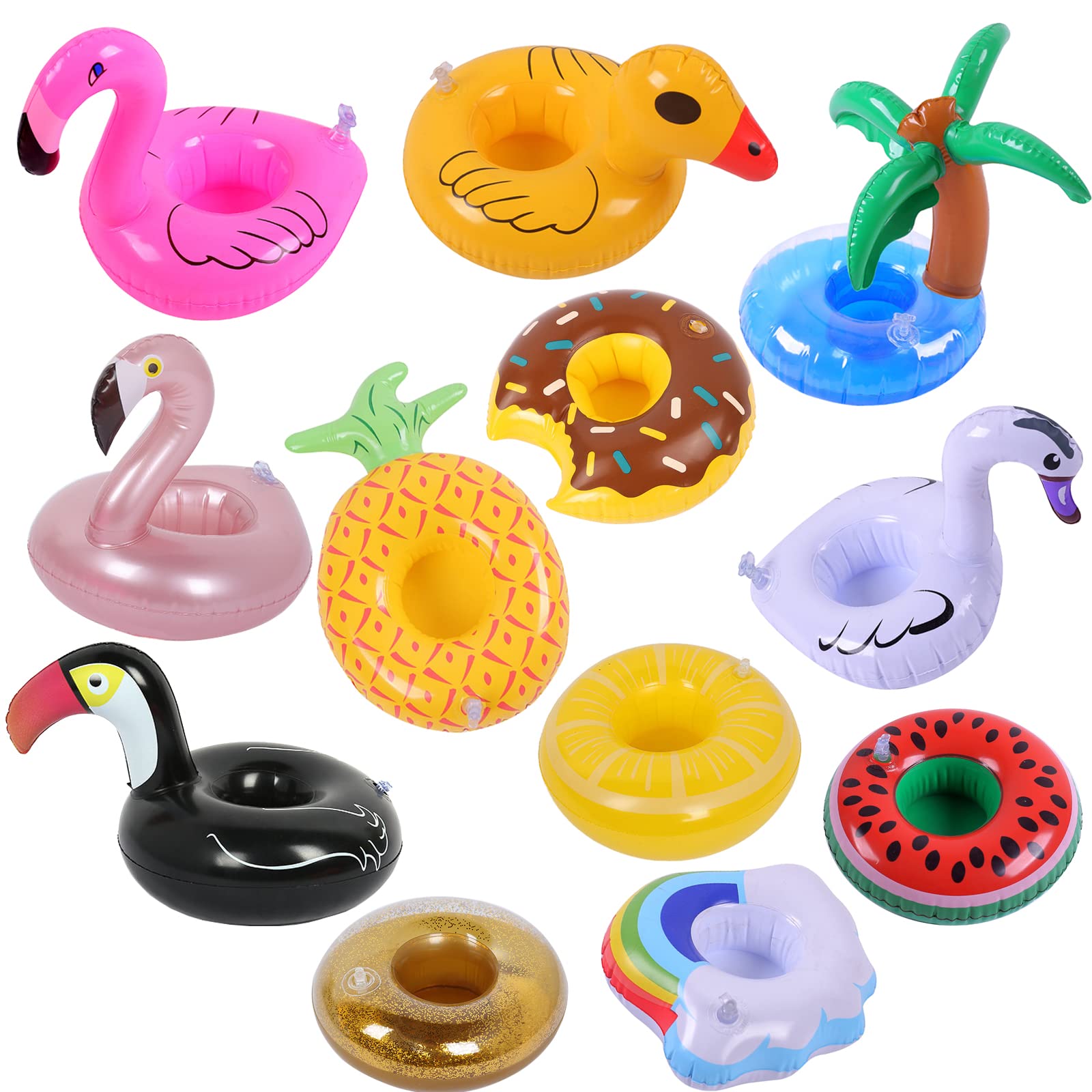 Buy Kleeblatt Pool Drink Floaties, Inflatable Drink Holders Floating