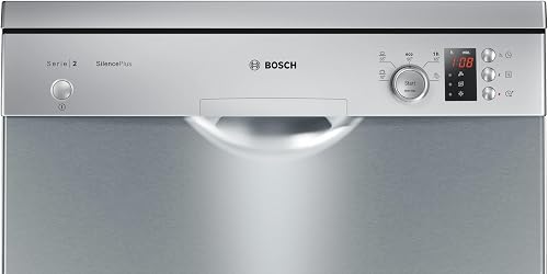 Bosch Dishwasher Free-Install, 60 cm, ActiveWater, Silent, Series 2, Stainless Steel, SMS25AI05E - 3